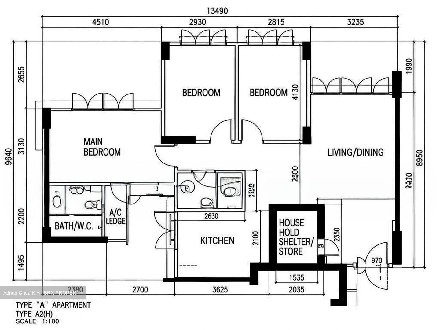 Blk 311A Anchorvale Vista (Sengkang), HDB 4 Rooms #625300001